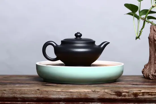 紫砂壺蔡老師手工製作原礦老紫泥20cc 1