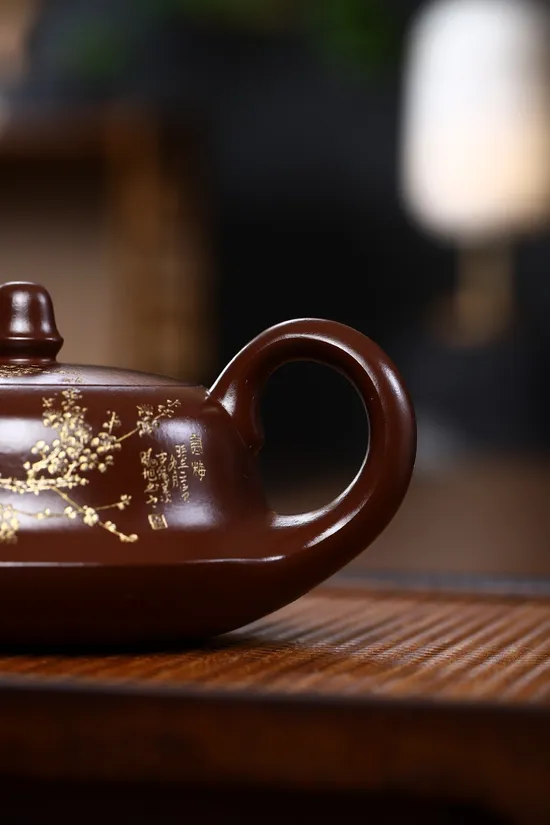 紫砂壺 曲壺 研高大師收藏級作品 1