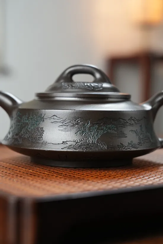 紫砂壺手工製作惠孟臣傳人惠海華作品 2