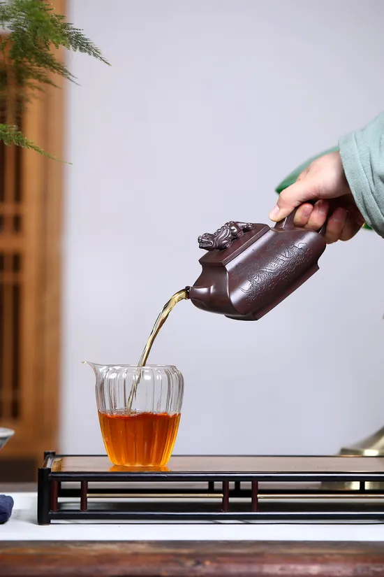 紫砂壺收藏級作品四方祥瑞周建良手工製作 2