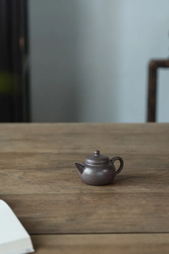 慕古水平紫砂壺手工製作優質泥料 1