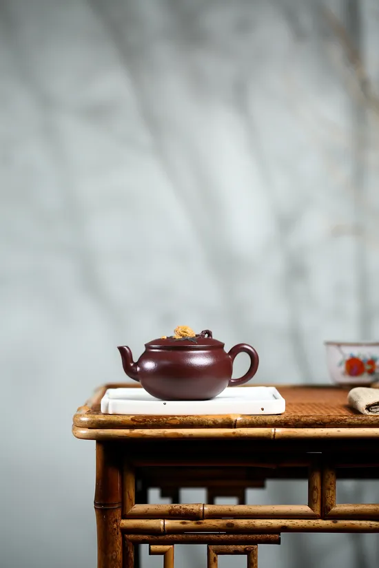 楊鵬全手輕薄胚精品小花器紫砂壺 1