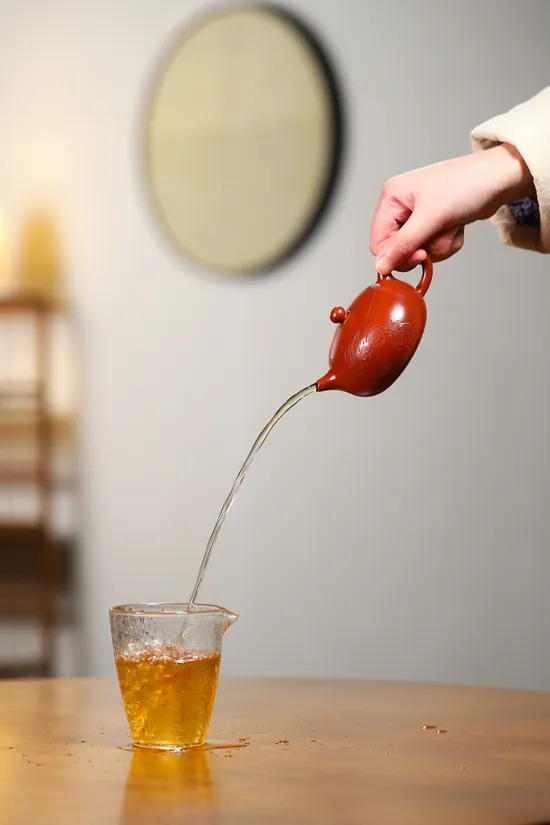 紫砂壺袁雲連年年有餘大紅袍180cc限量款 2