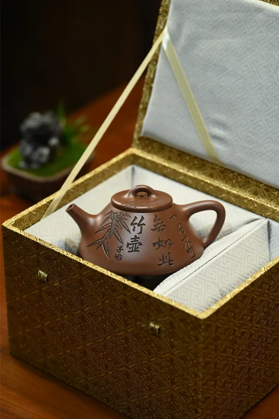 紫砂壺手工製作高品質紫泥茶具 2