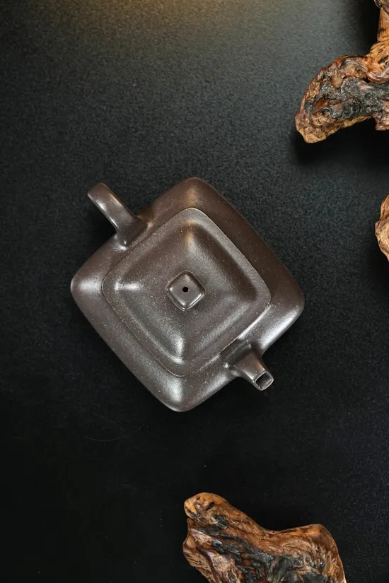 全手工紫砂壺 寒灰老人 原礦天青泥 1