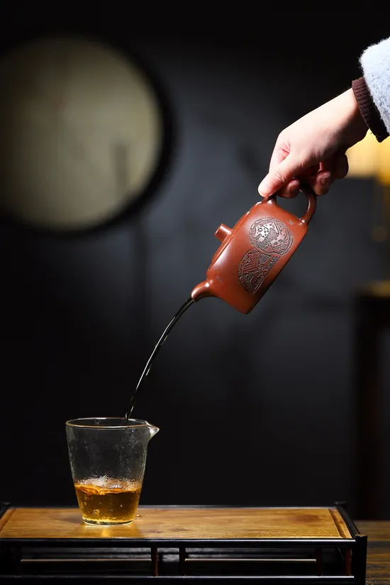 紫砂壺天際原礦老紫泥朱維平手工製作 2