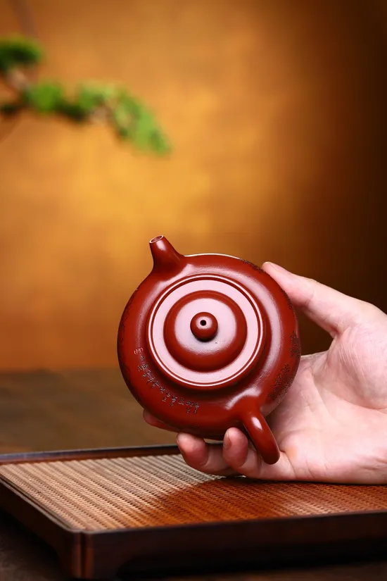 紫砂壺手工製作名家範建新仿古款 1