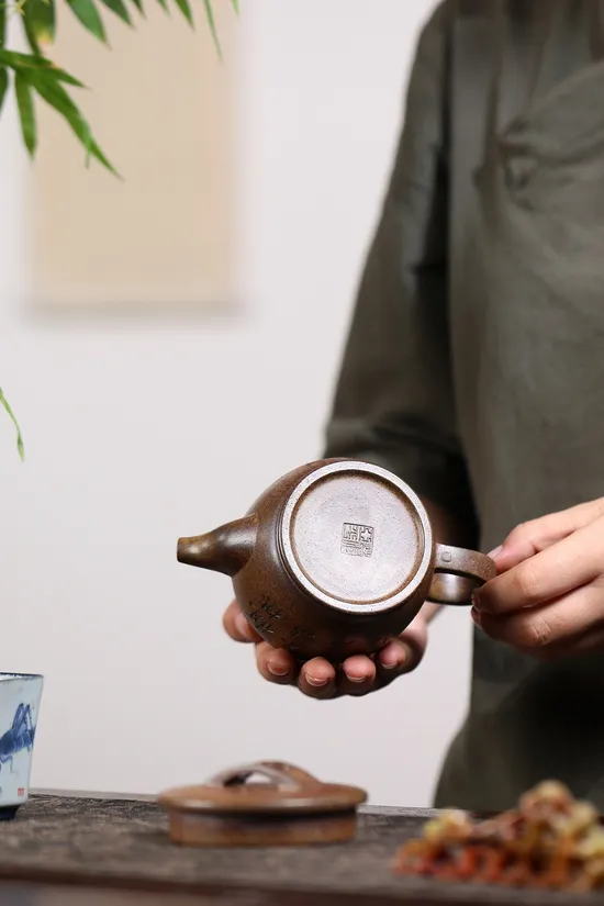 紫砂壺漢瓦 蔣亞平手工柴燒精品 1