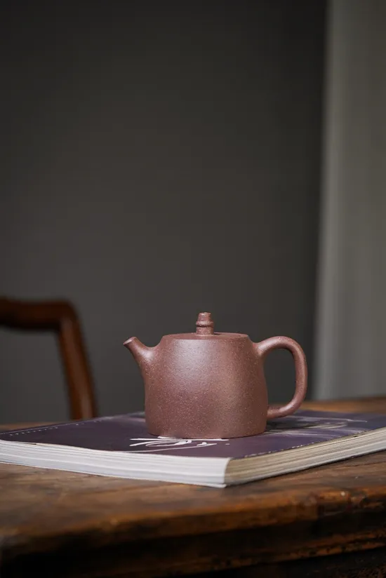 紫砂壺漢鐸高俊傑原礦老青玉砂260cc泡茶器具 1