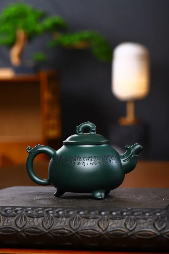 紫砂壺三足龍韻收藏級作品推薦 2