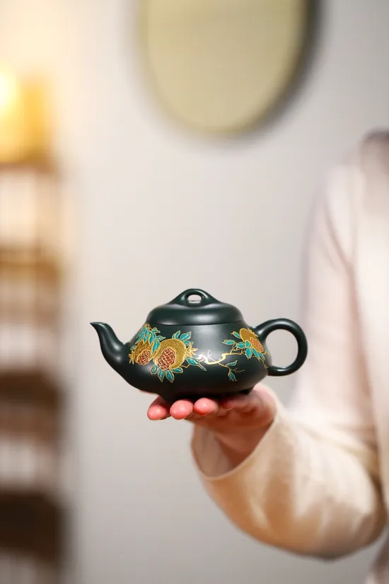 楊鵬老師推薦漢棠石瓢紫砂壺 1