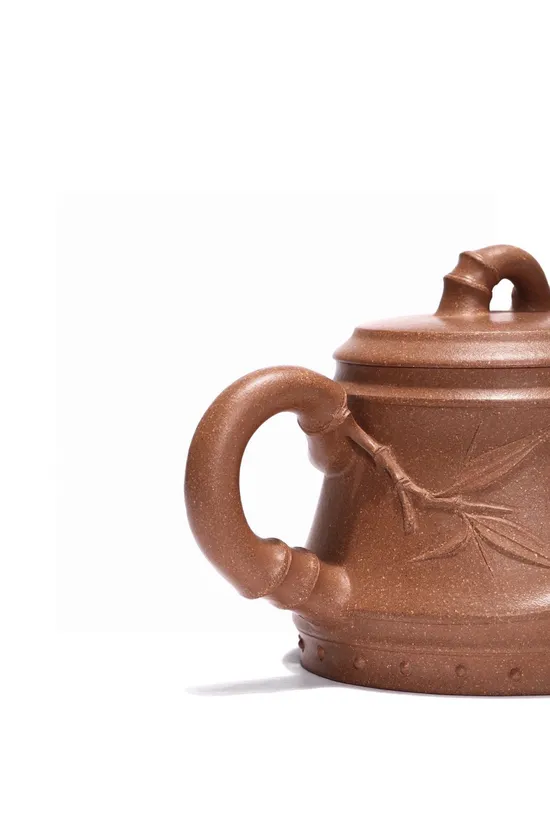 紫砂壺清泉工藝美術師潘菊芳原礦老段泥400cc 1