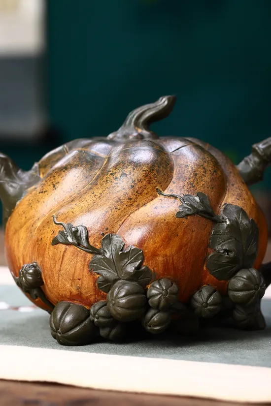 研高重器推薦南瓜紫砂壺 1