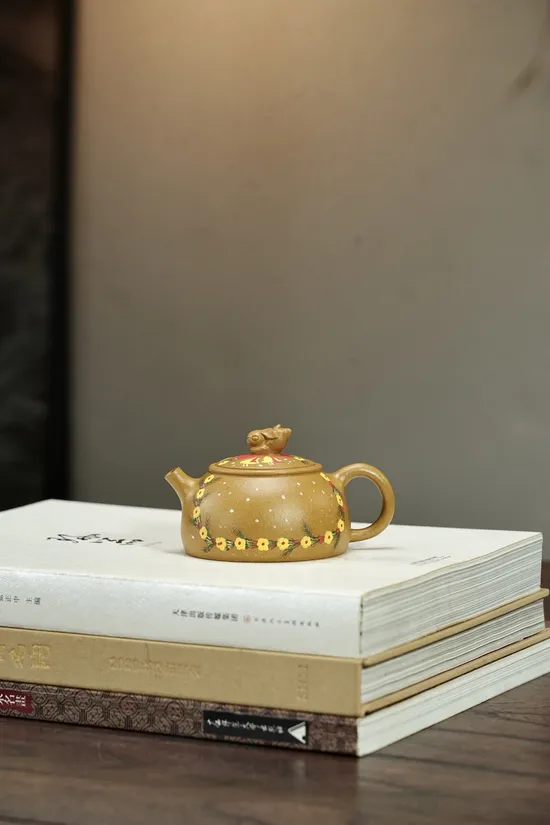 手工紫砂壺 靈兔造型 原礦段泥 120cc 1