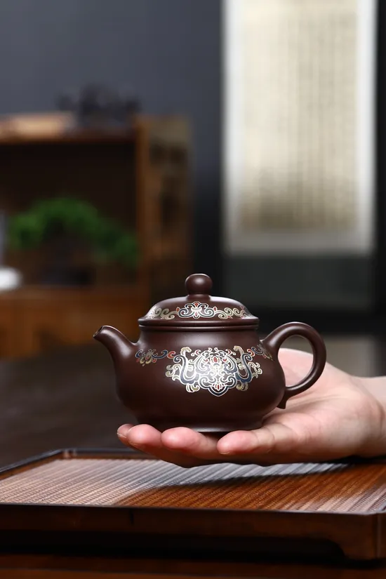 紫砂潘壺手工製作經典款強濟人 1