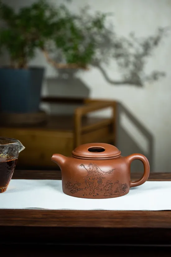 紫砂壺牛蓋蓮子 研高精品推薦 2