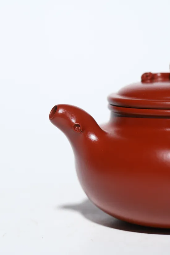 紫砂壺 實用藝術收藏 壽桃仿古套組 2