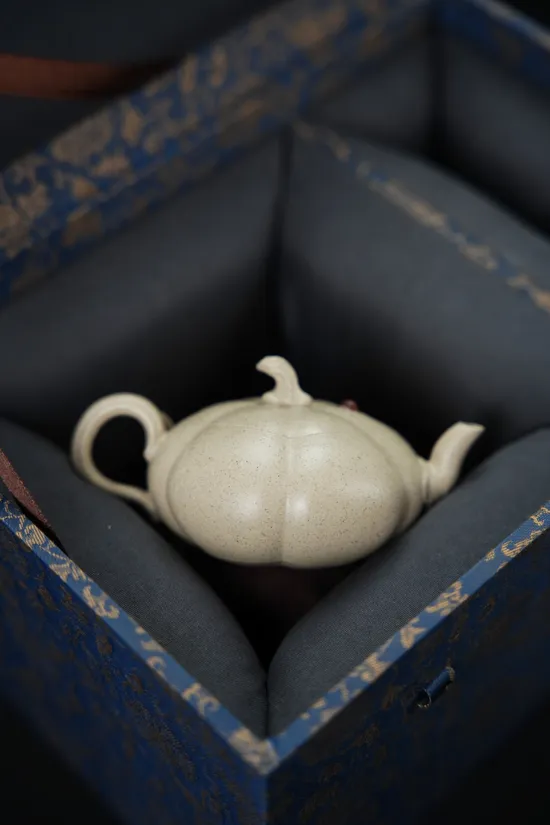 永年南瓜小精品100cc紫砂壺 1