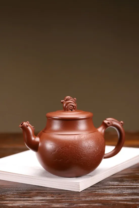 至尊龍紫砂壺底槽清手工製作 1