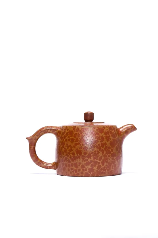 井欄紫砂壺 工藝美術師張娟家藏老紫泥220cc 2