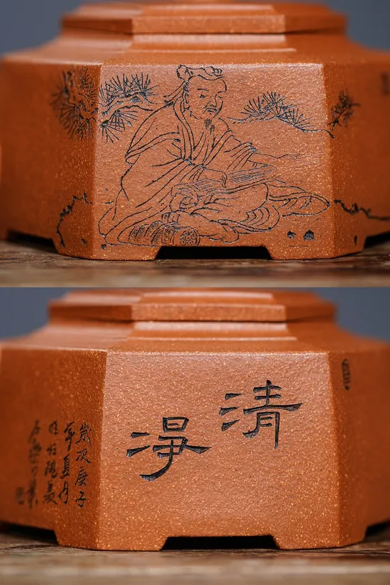 紫砂壺六方雅靜國工佳作推薦 1