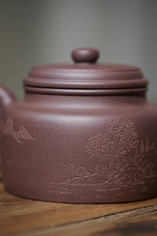 紫砂壺劍流德鐘高俊傑手工製作 2