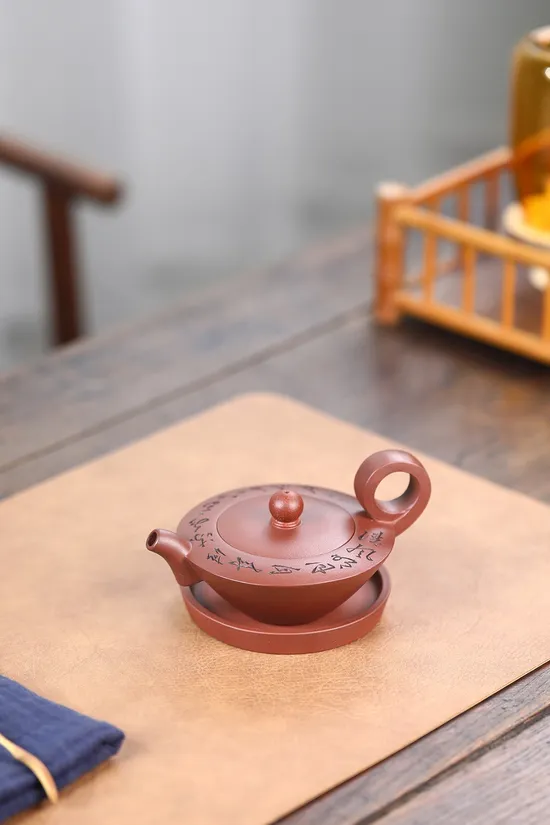 紫砂壺 飛碟茶具 國家級工藝美術師鮑玉華作品 2