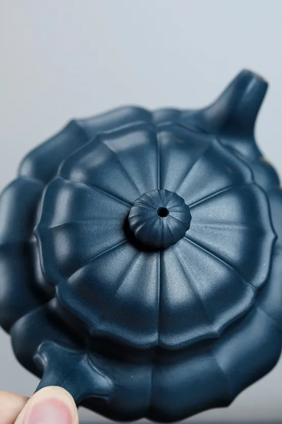 紫砂壺筋紋仿古高工佳作國家級工藝美術師製 2