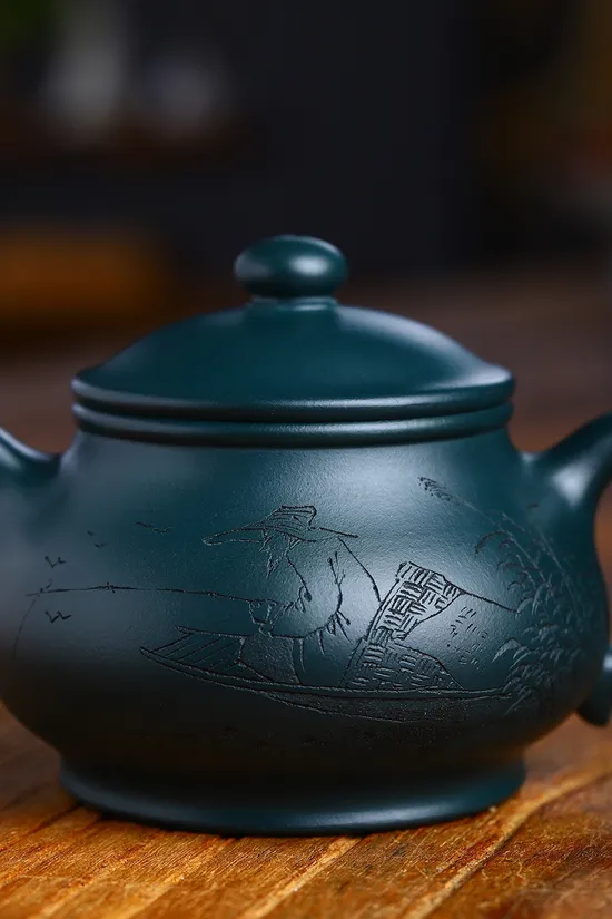 紫砂壺工藝精緻雙國工潘壺珍藏版 2