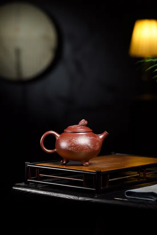 金玉滿堂紫砂壺｜原礦紫泥手工製作 2