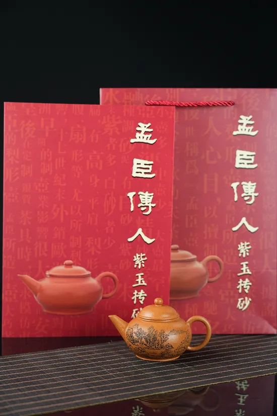 紫砂壺 水平款 老段泥手工製作 2