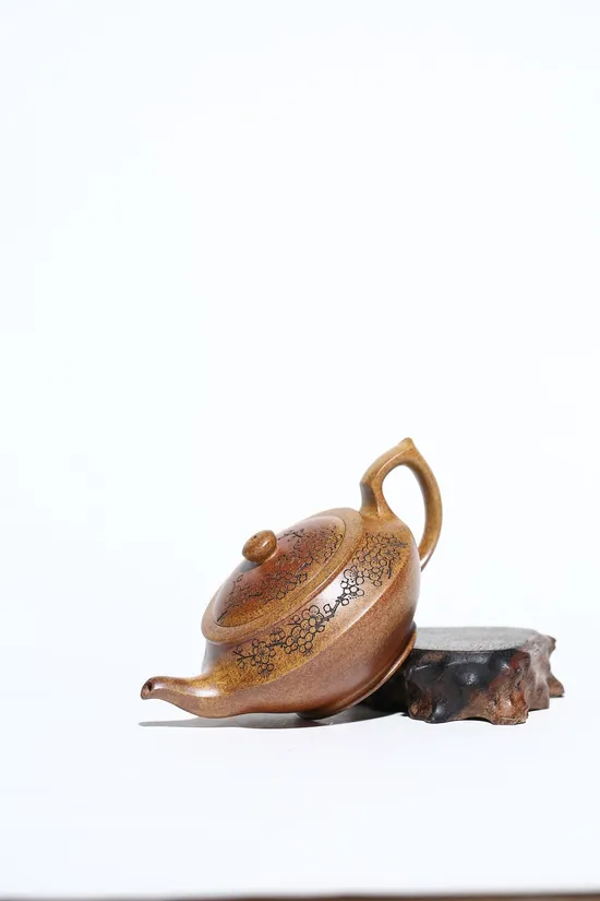 紫砂壺漢雲高工姚華君手作金桂砂240cc 1