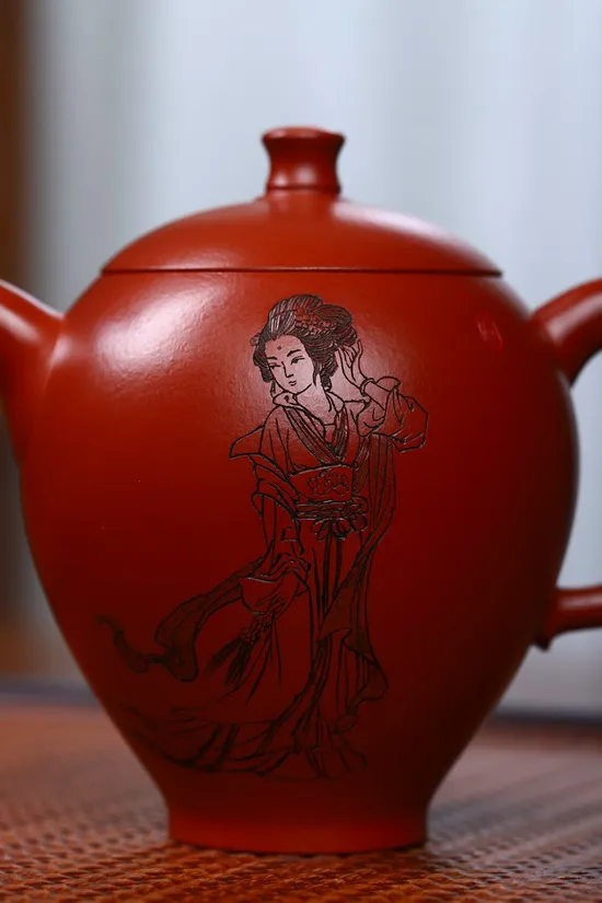 紫砂壺懷香國工精製大紅袍200ml 1