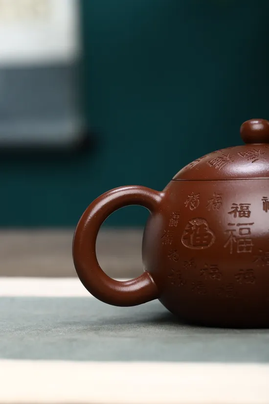 紫砂壺西施款文革紫泥手工製作 1