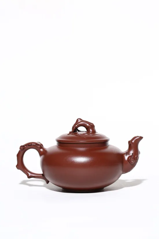 紫砂壺歲寒三友高工姚華君手工製作 1