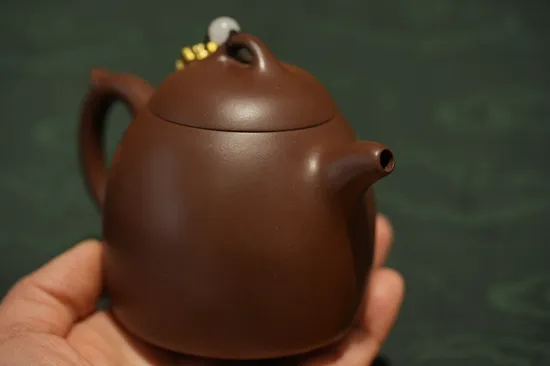 秦權紫砂壺原礦紫泥手工製作 1