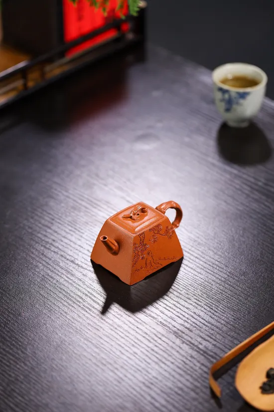 紫砂壺思竹楊鵬老師作品老段泥80cc 1