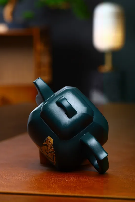 紫砂壺福臨八方吳小軍手工製作 1