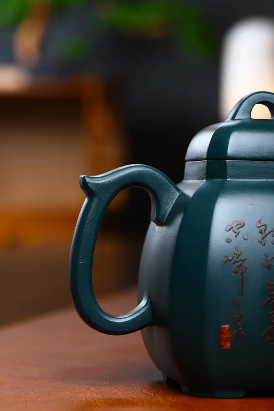 紫砂壺福臨八方吳小軍手工製作 2