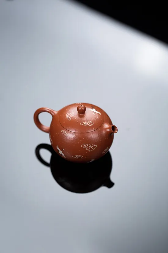 手工紫砂壺 美人西施 朱泥金砂 煮茶好選擇 1