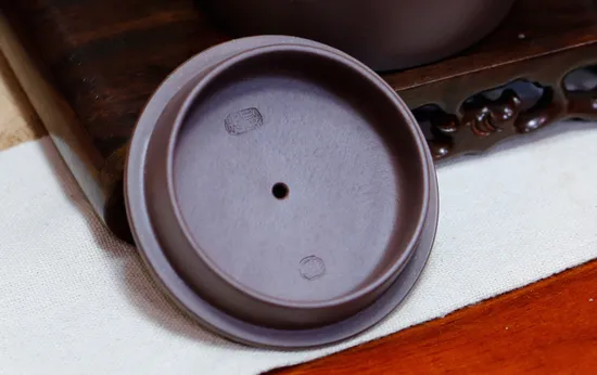 孔祥生全手工漢瓦紫砂壺｜原礦底槽清工藝美術大師作品 1