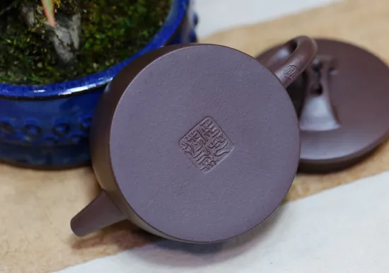 孔祥生全手工漢瓦紫砂壺｜原礦底槽清工藝美術大師作品 2