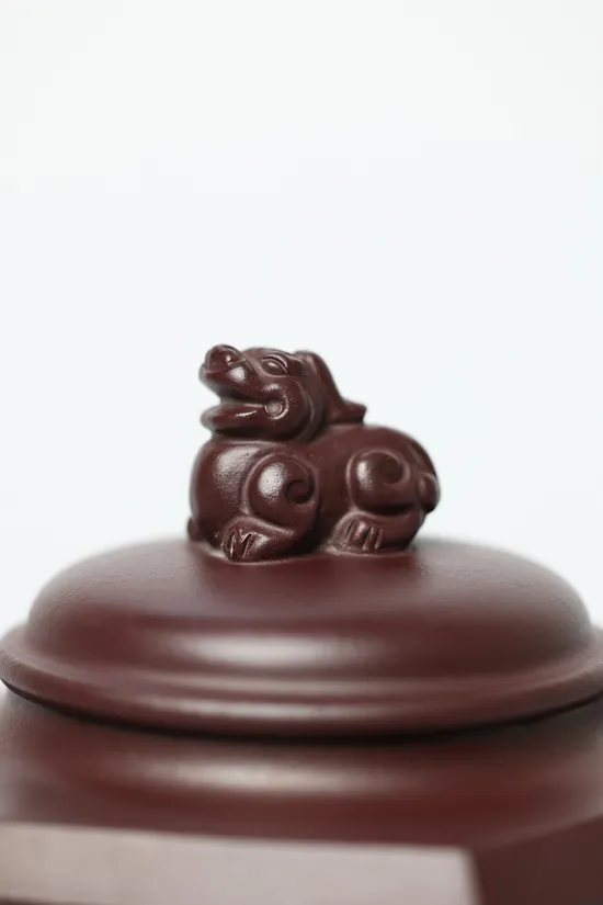 紫砂壺 陳月娥老師原礦紫茄泥手工製作 1