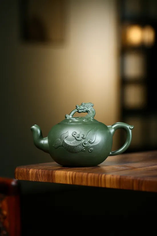 雲遊祥龍紫砂壺 高品質手工製作 1