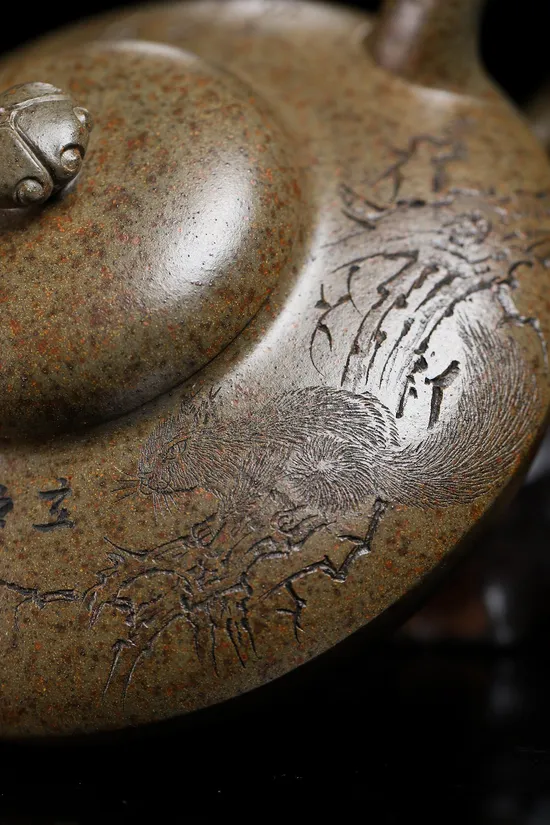 紫砂壺合歡精品 研高陳月娥老師創作 2