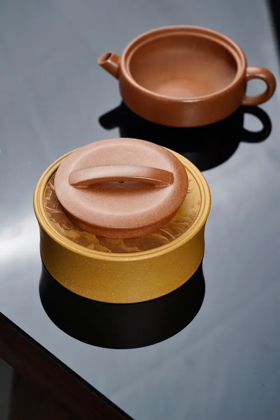 紫砂壺景元實用器150cc黃降坡正品 2