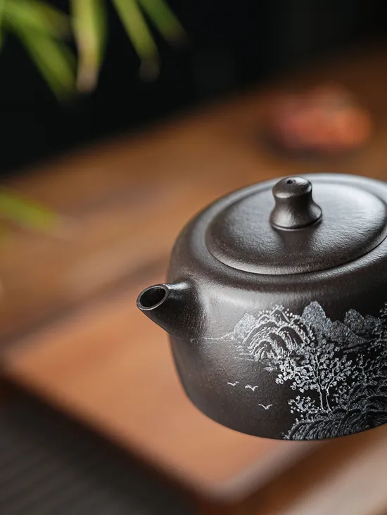 紫砂壺天際邵方軍手工製作稀有泥料 1