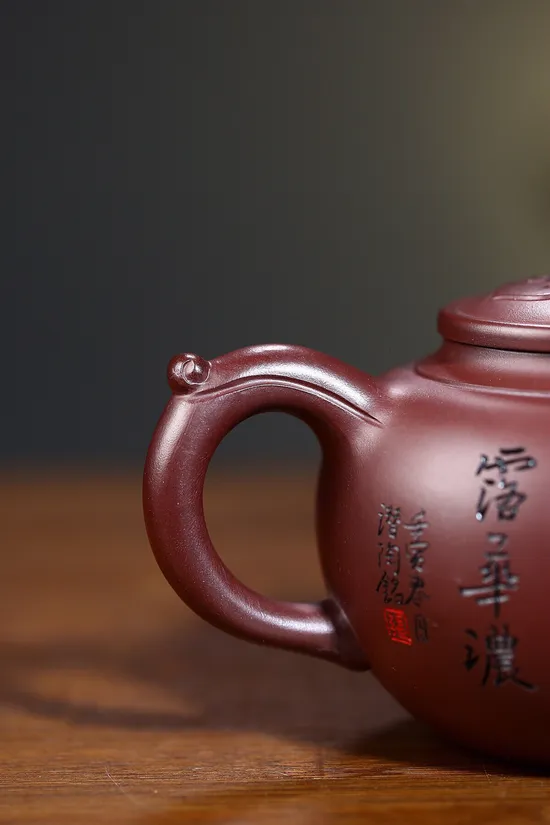 紫砂壺如意宮燈高夏瑞娟老師手作收藏級茶具 1