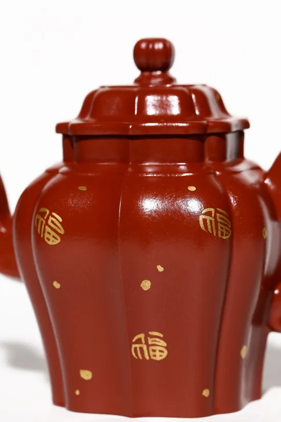 紫砂壺筋紋宮燈 吳亞維製作 1