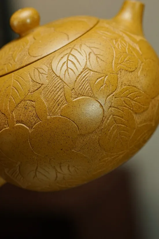 紫砂壺西施經典款原礦黃金段230cc7孔 2